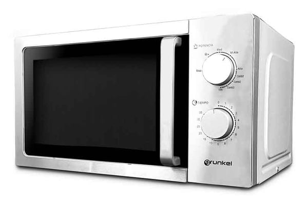 Grunkel MWG-20INOX mikrobølgeovn Rustfrit stål Solo mikroovn Bordplade 20 L 700 W