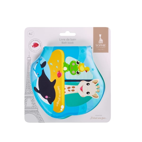 Pikkukuva 3 / 3: Sophie la girafe 10402 kylpylelu, lelu & tarra Kylpykirja Monivärinen