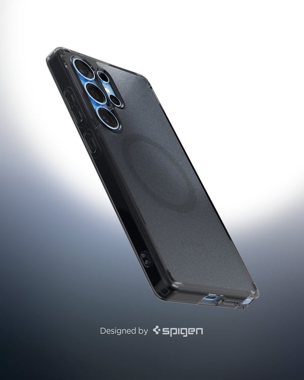 Spigen Ultra Hybrid (MagFit) mobiltelefon etui 17 cm (6.7") Cover Sort