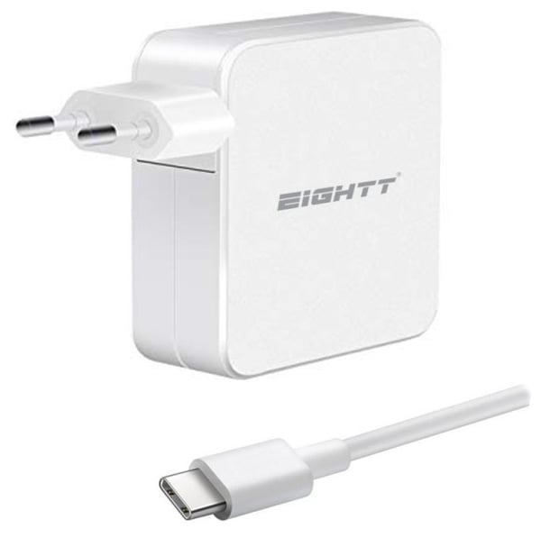 Eightt EC65 mobiililaitteen laturi Universaali Valkoinen AC Pikalataus Sisätila Eightt EC65 mobiililaitteen laturi Universaali Valkoinen AC Pikalataus Sisätila