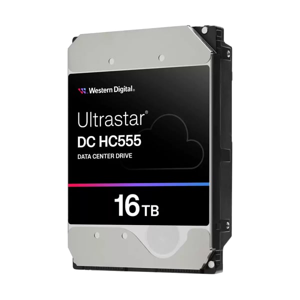 Western Digital Ultrastar DC HC555 harddisk 16 TB 7200 rpm 512 MB 3.5" SAS3