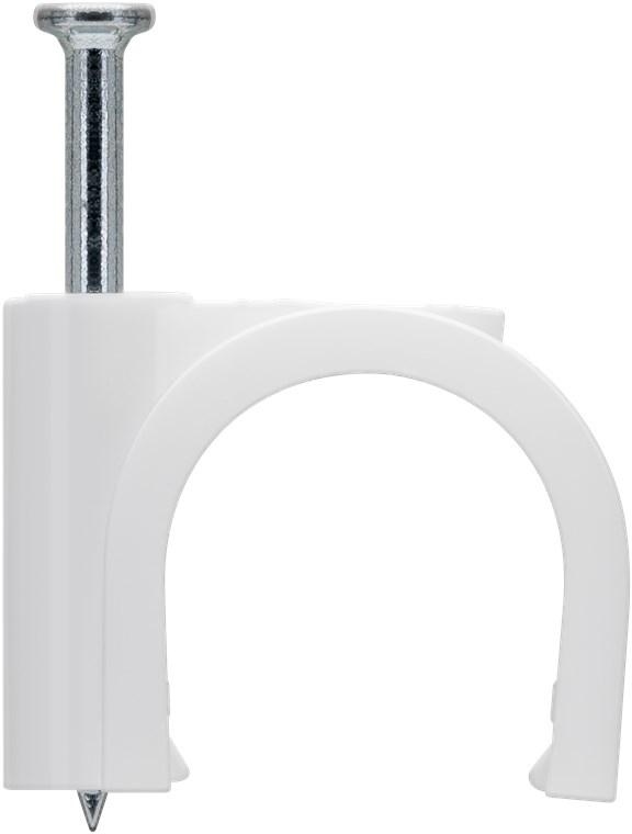 Goobay 17085 kabelholder Hvid 100 stk