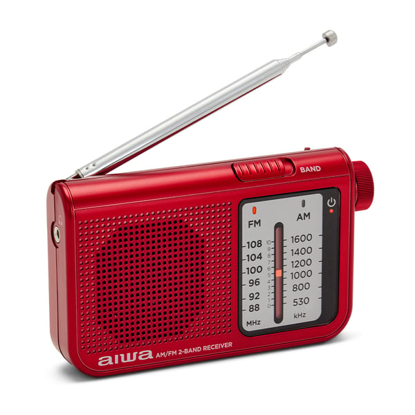 Pikkukuva 6 / 10: Aiwa RS-55RD radio Henkilökohtainen Analoginen Punainen
