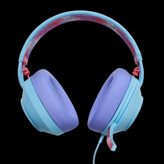 PowerA CPHS0625 hovedtelefoner/headset Ledningsført Spil Blå