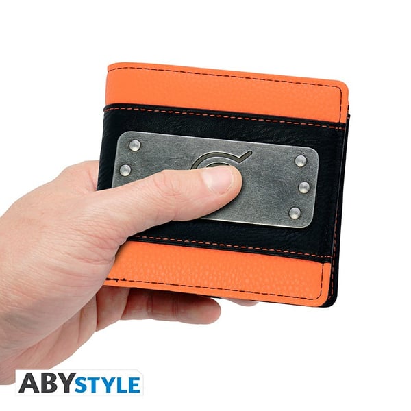 Miniatyrbillede 2 af 6: ABYstyle ABYBAG512 tegnebog, kortholder og rejsedokumentholder Sort, Orange