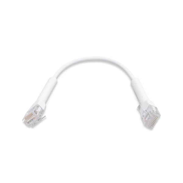 Ubiquiti UniFi Ethernet Patch Cable netværkskabel Hvid 0,1 m Cat6 U/UTP (UTP)