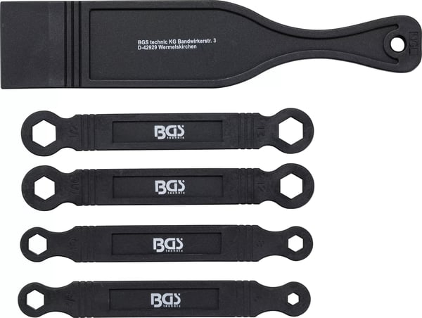 Pikkukuva 6 / 6: BGS technic Plastic Double Ring Spanner & Pry Bar Set