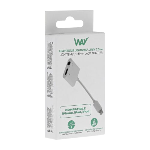 Miniatyrbillede 6 af 10: T'nB WADACBL Lightning kabel 1,2 m Hvid