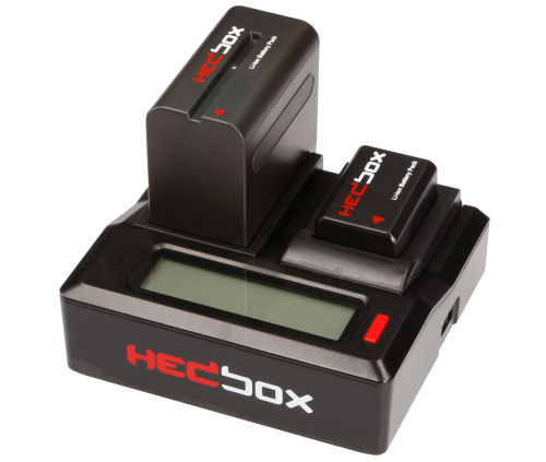 Miniatyrbillede 5 af 9: HEDBOX RP-DC50 batterioplader Batteri til videokamera Vekselstrøm, Cigartænder