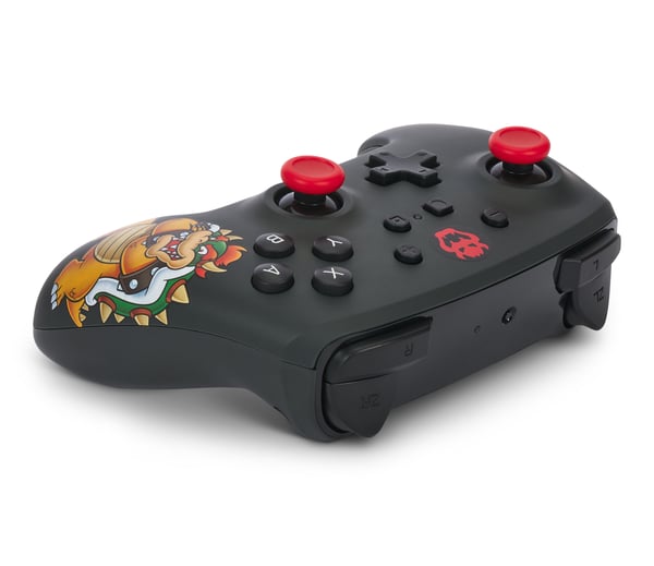 Miniatyrbild 9 av 11: PowerA trådlös handkontroll för Nintendo Switch – King Bowser