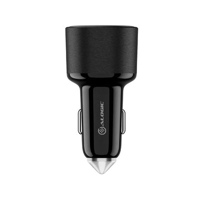 ALOGIC CRCA100C1 oplader til mobil enhed Laptop, Smartphone, SmartWatch Sort Cigartænder Hurtig opladning Automatisk
