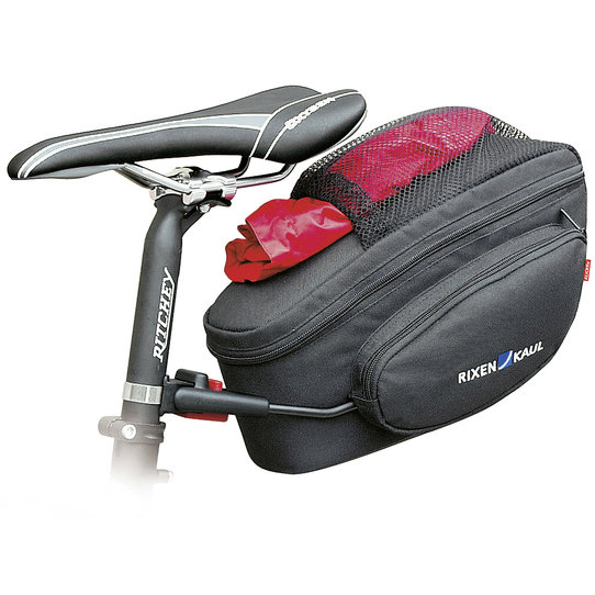 KLICKfix Contour Magnum Bagside Cykeltaske 6 L Vinyl Sort