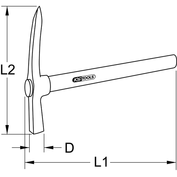 KS Tools 140.1220 hammer
