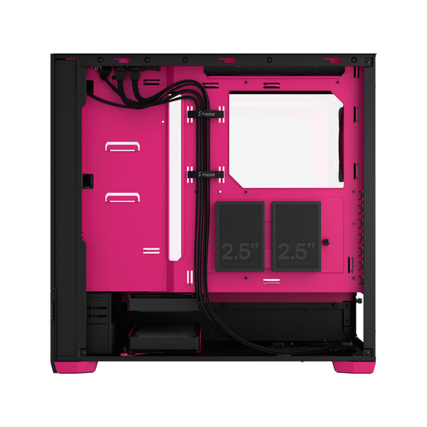 Miniatyrbillede 9 af 12: Fractal Design Pop Air Tower Sort, Magenta