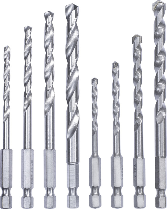 Miniatyrbillede 8 af 9: kwb Universal Bit and Drill Bit Set Boresæt 39 stk