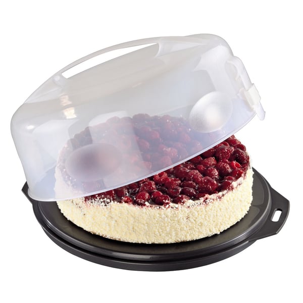 Xavax 00111514 kakburk Rund Plast Antracit, Transparent