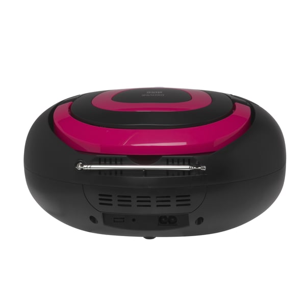 Miniatyrbild 5 av 7: Denver TCL-212BT PINK Svart, Rosa Bärbar CD-spelare