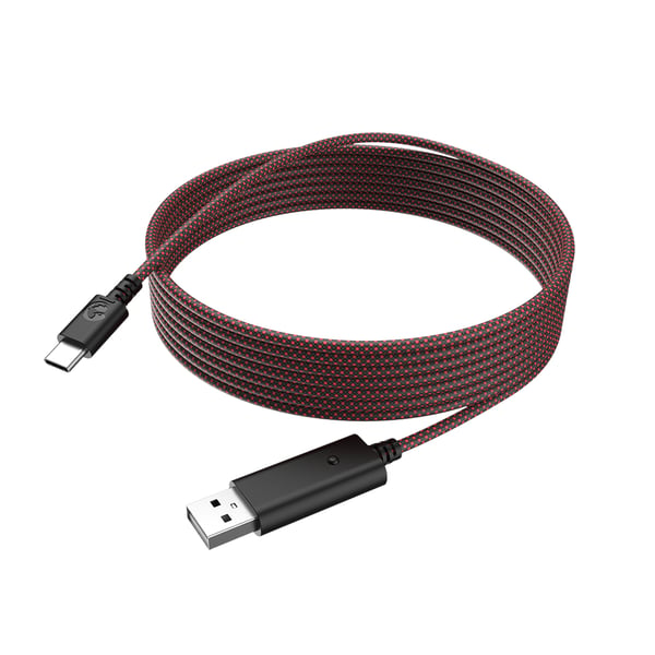 Miniatyrbillede 1 af 4: GameSir PJAC10-1 USB-kabel 3 m USB A USB C Rød, Sort