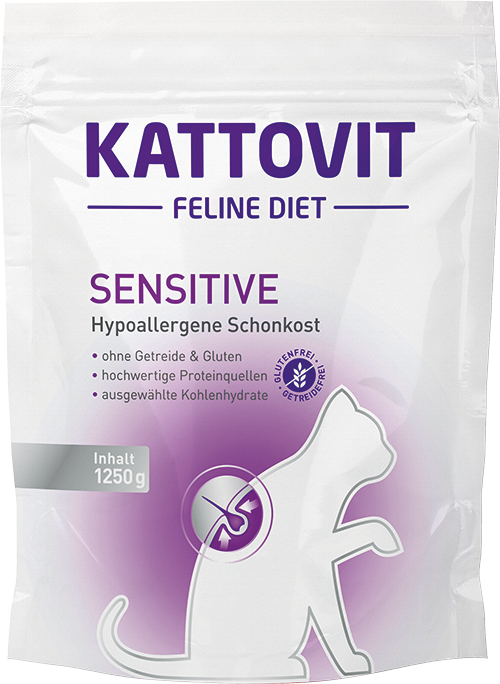 Kattovit Sensitive 1.25kg tørfoder til kat 1,25 kg Voksen Fjerkræ, Laks Kattovit Sensitive 1.25kg tørfoder til kat 1,25 kg Voksen Fjerkræ, Laks