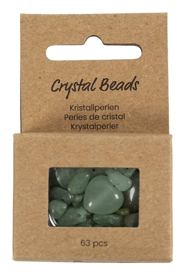 Creativ Company 632040 perle Perlemiks Aventurine Grøn 63 stk