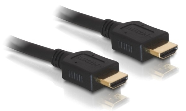 DeLOCK HDMI 1.3 Cable - 3m HDMI-kabel Sort