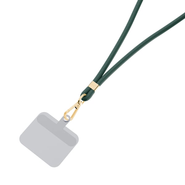 3MK EasyClip strop Mobiltelefon Nylon, Zink Guld, Grøn