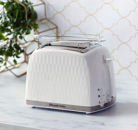 Russell Hobbs 26060-56 brödrostar 6 2 skivor 850 W Vit