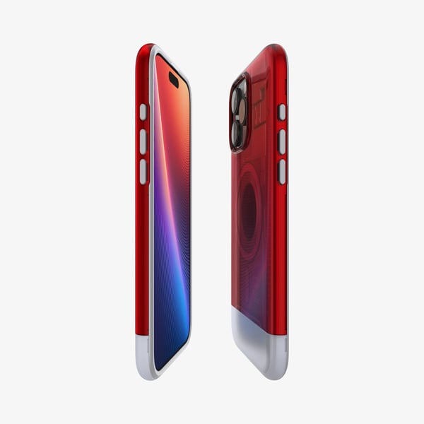 Spigen Classic C1 (MagFit) mobiltelefon etui 17,5 cm (6.9") Cover Rød