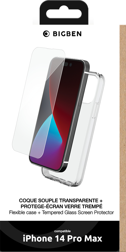 Bigben Connected PACKSILIVTIP14PM mobiltelefon etui Transparent