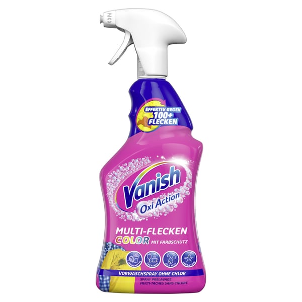 Vanish Oxi Action Multi-Flecken-Vorwaschspray Universel Pletfjerner 750 ml