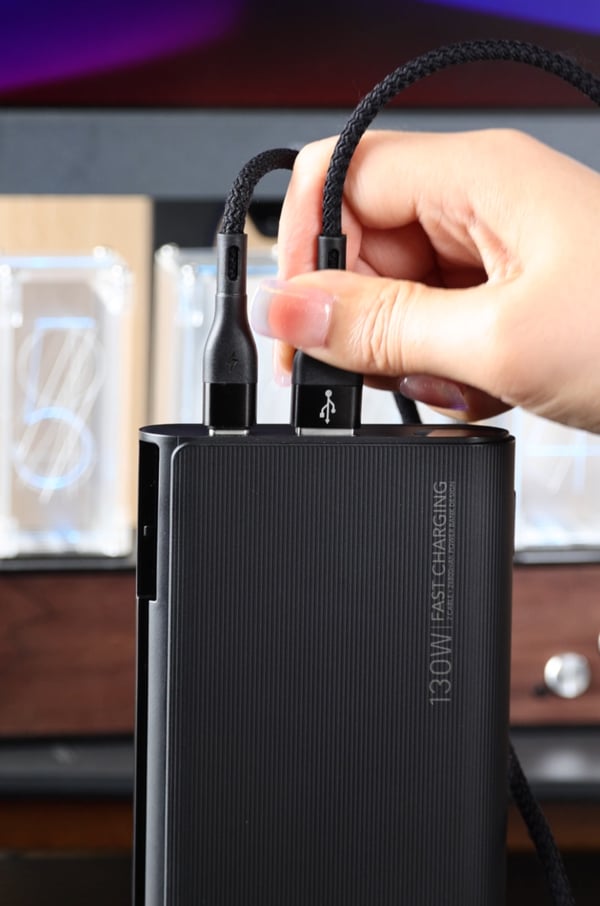 VEGER TC130 basstationer Litium-Ion (Li-Ion) 25000 mAh Svart