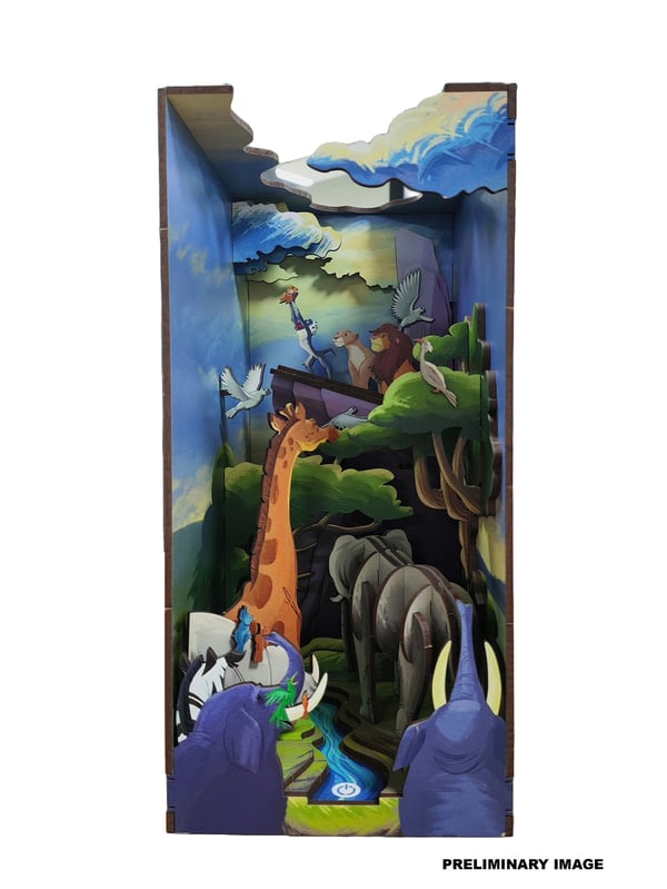 Miniatyrbillede 11 af 11: Revell Tiny Adventures - Disney "The Lion King" Model af passagerskib Monteringssæt