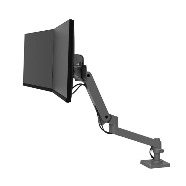 Ergotron LX Pro Series 45-684-293 monitorin kiinnike ja jalusta 68,6 cm (27") Vastaanotto Harmaa
