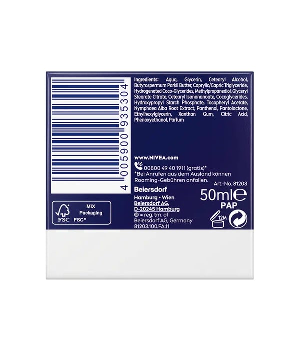 Miniatyrbild 5 av 8: NIVEA 4005900935304 dag- och nattkräm för ansiktet Ansikte 50 ml