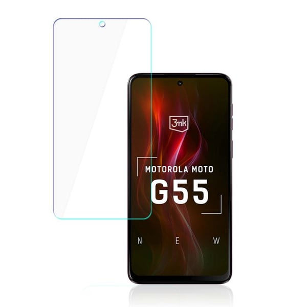 Miniatyrbild 5 av 6: 3MK FlexibleGlass Lite Genomskinligt skärmskydd Motorola 1 styck