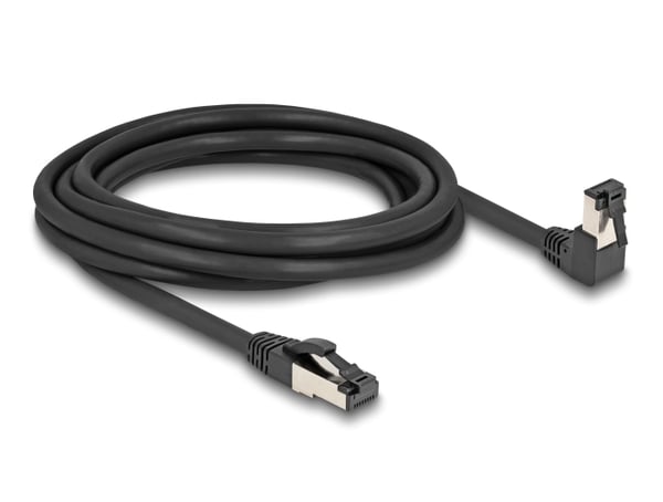 Miniatyrbillede 2 af 2: DeLOCK 80447 netværkskabel Sort 3 m Cat8.1 S/FTP (S-STP)