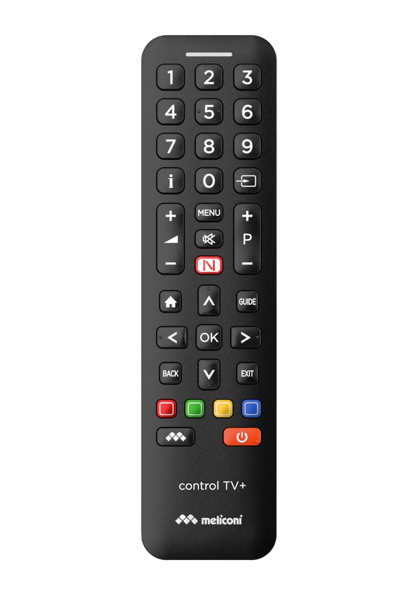 Miniatyrbild 1 av 2: Meliconi Control TV+ fjärrkontroll IR trådlös Tryckknappar