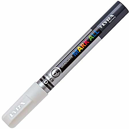Lyra Graduate Mark All speedmarker Fin/projektilspids Hvid 6 stk Lyra Graduate Mark All speedmarker Fin/projektilspids Hvid 6 stk