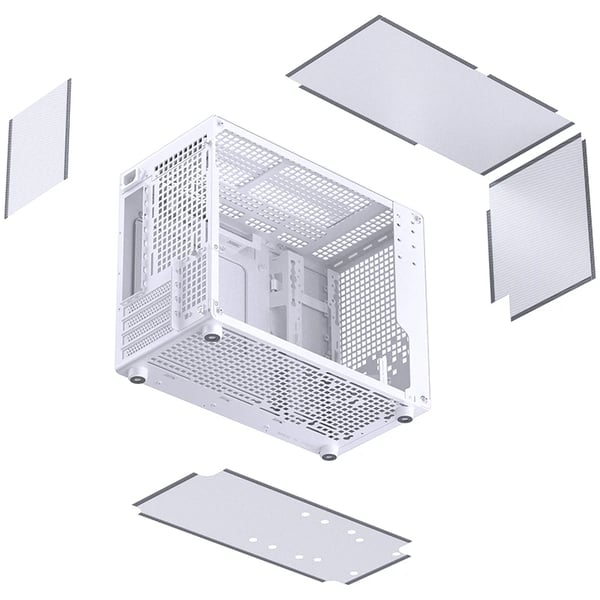 Jonsbo Z20 White Mini Tower Valkoinen