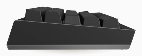 Ducky One X Mini tastatur Universel USB + RF Wireless + Bluetooth Sort