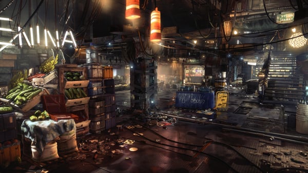 Square Enix Deus Ex : Mankind Divided - Edition Day One Tyska, Engelska, Spanska, Franska PlayStation 4