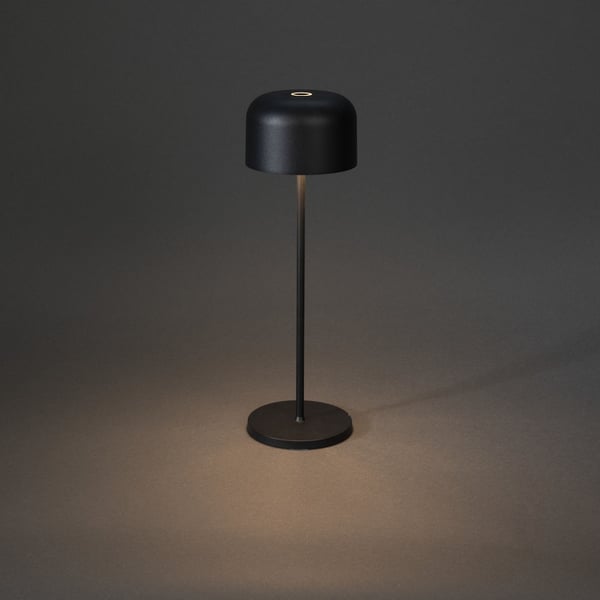 Konstsmide Lille bordlampe 3,5 W LED Sort