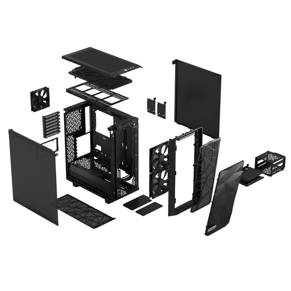Miniatyrbillede 13 af 18: Fractal Design Meshify 2 Compact Tower Sort
