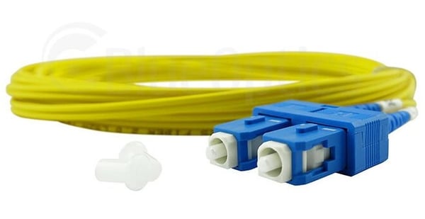 BlueOptics 047202G512000002M InfiniBand og fiberoptisk kabel 2 m 2x LC 2x SC LC/APC Gul