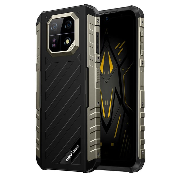 Ulefone Armor 22 16,7 cm (6.58") Android 13 4G USB Type-C 8 GB 128 GB 6600 mAh Musta