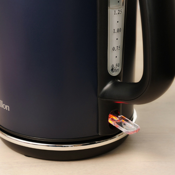 Miniatyrbillede 4 af 5: Terraillon NEW MOON elkedel 1,7 L 2200 W Mørkeblå