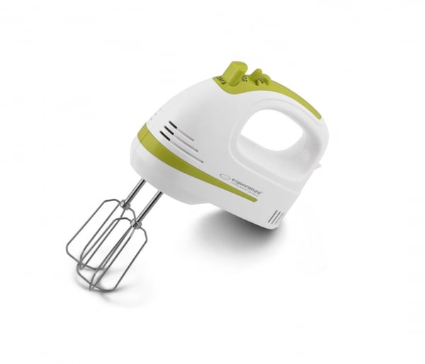 Miniatyrbillede 1 af 2: Esperanza EKM011 røremaskine og mikser Håndmixer 400 W Lysegrøn, Hvid
