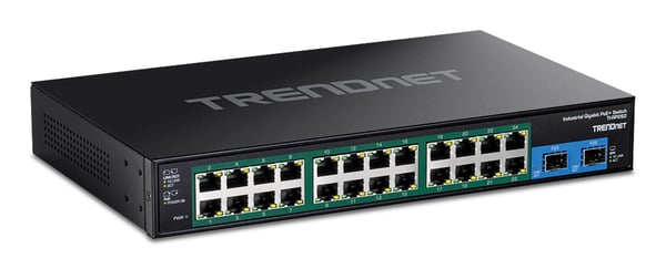Trendnet TI-RP262 netværksswitch Ikke administreret Strøm over Ethernet (PoE) Sort