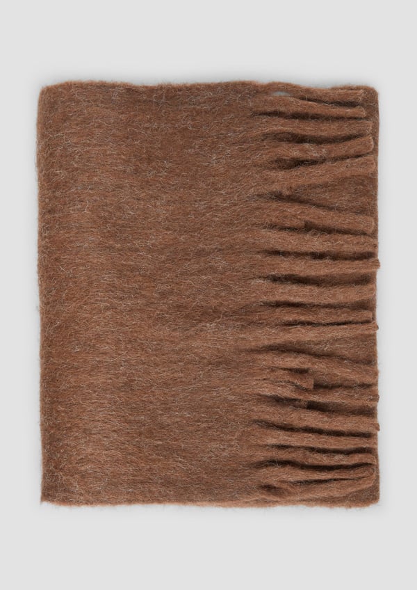 s.Oliver 2172484.8839.ONESIZE halsbeklädnad Brun