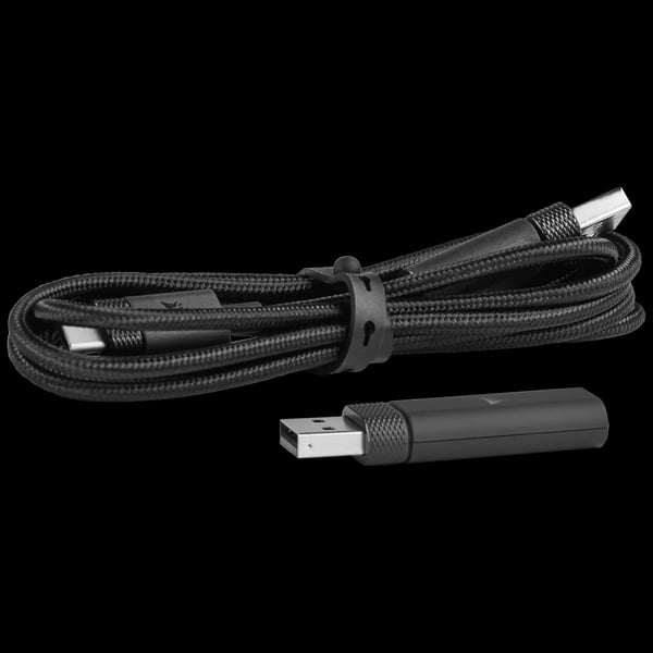 Corsair HS80 RGB Headset Trådlös Huvudband Spela Svart